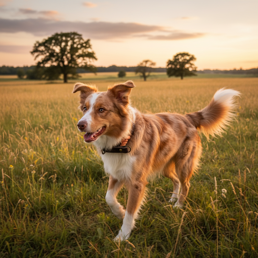 Zugstopp-Tauhalsband 'Ahoi' Peach